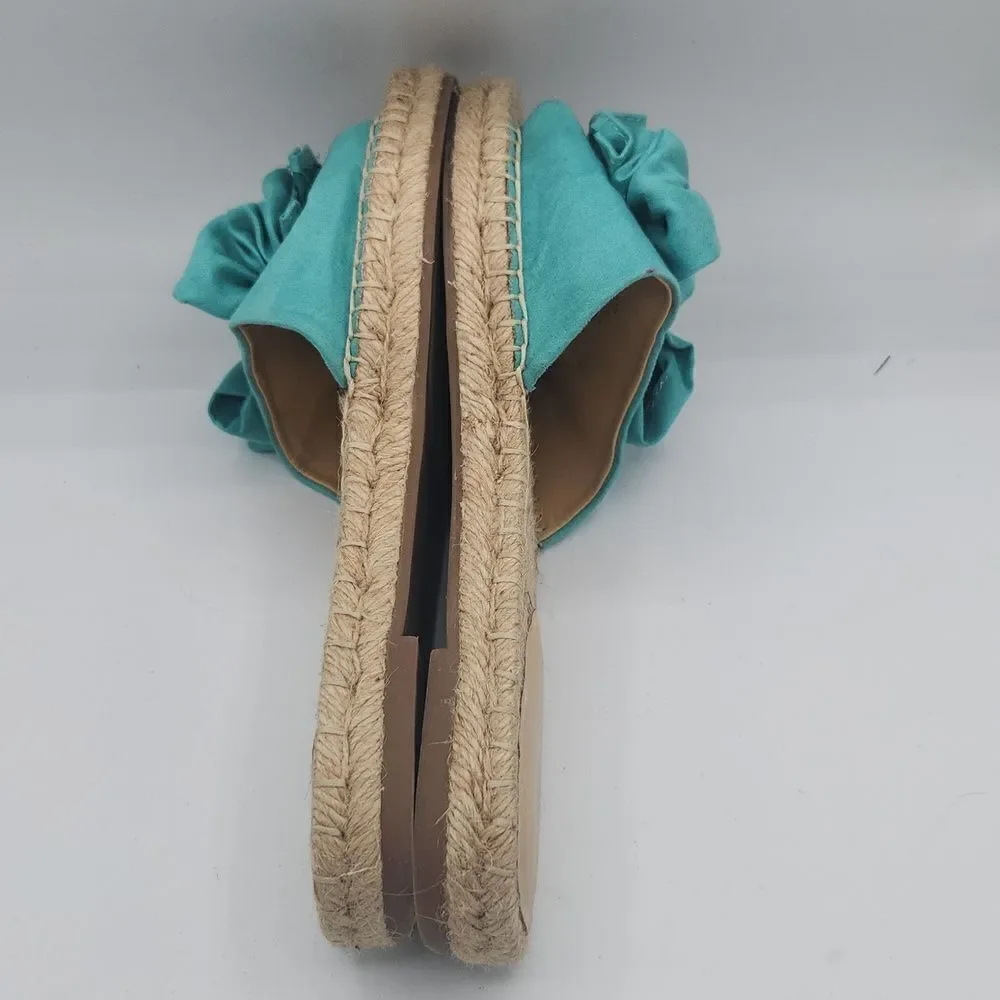 Nine West Espadrilles Bow Slide Sandles